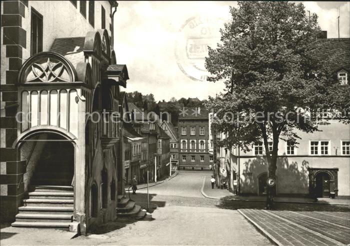 Poessneck Rathaus Eingang