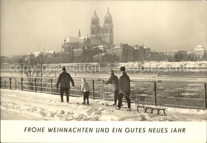 MAGDEBURG  CITY Elbe und Dom