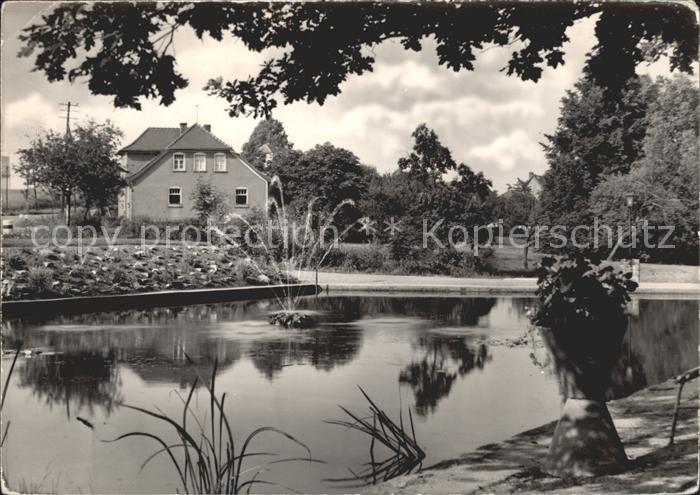 Lawalde Wohnhaus Weiher Springbrunnen