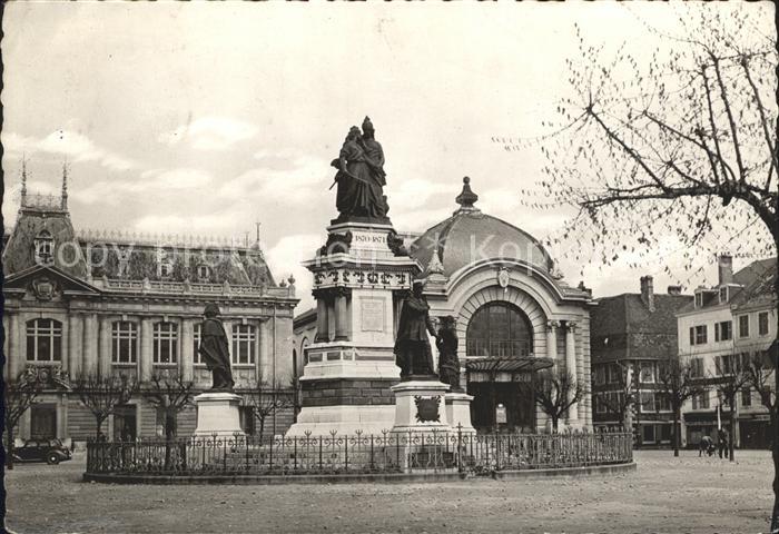Belfort Alsace Paleis de Justice Monument des Trois Si