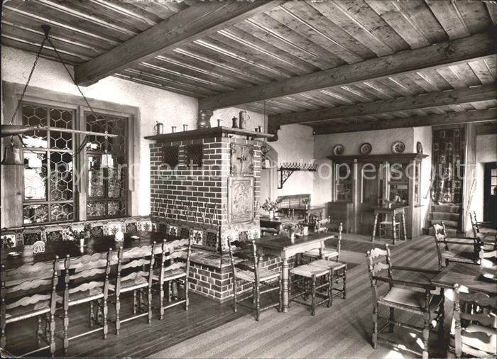 Jagsthausen Jagst Goetzenburg Burggaststaette Goetzenstube