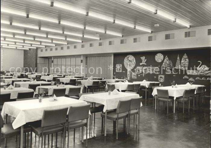 Neuglobsow FDGB Erholungszentrum Stechlin Speisesaal