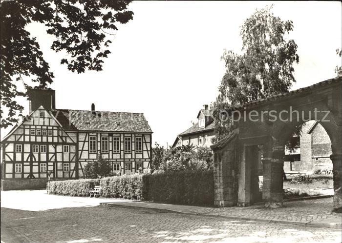 Worbis Torbogen vor dem Heimatmuseum