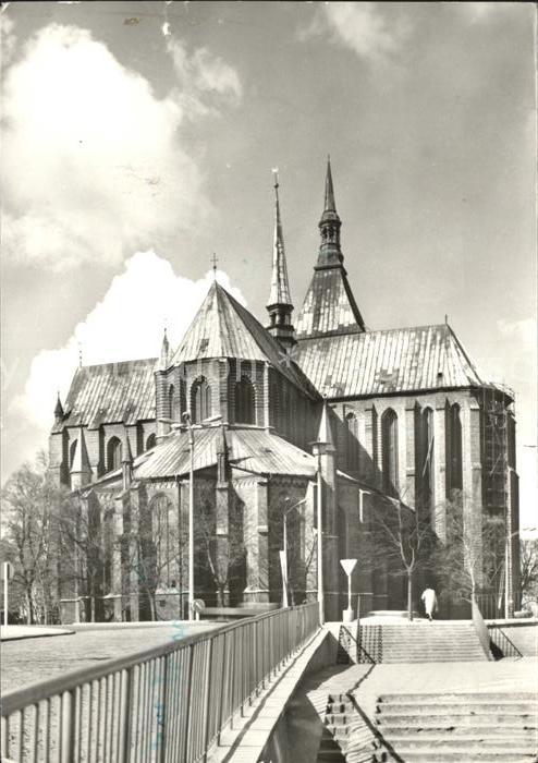 ROSTOCK  CITY Kirche St Marien Ostseite