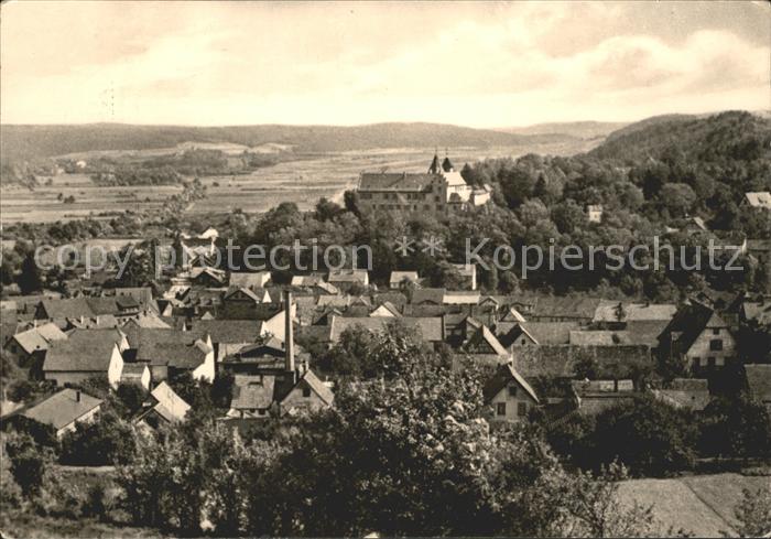 Kranichfeld mit Niederburg