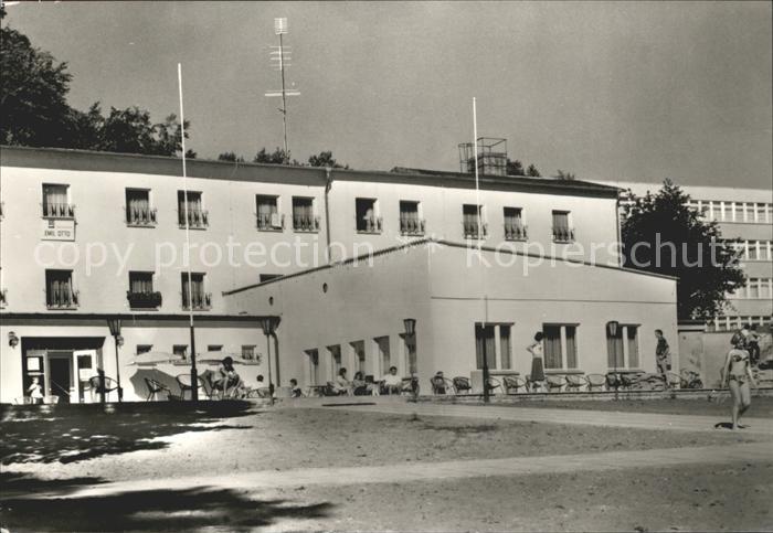 Plau See FDGB Erholungsheim Emil Otto