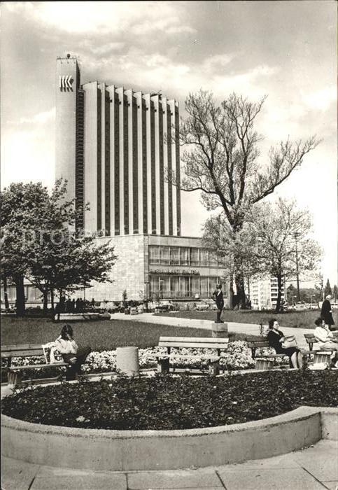 Karl-Marx-Stadt CHEMNITZ Stadthalle und Interhotel Kongress
