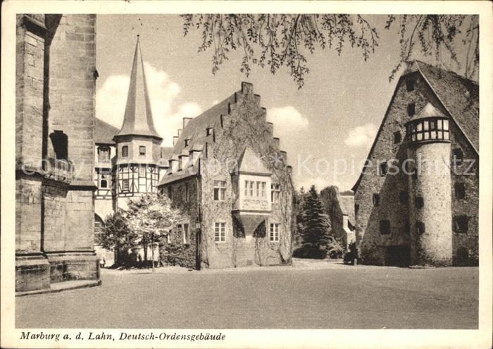 Marburg Lahn Deutsch Ordensgebaeude