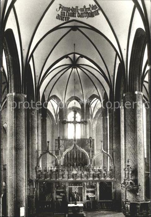 Stendal St Marien Kirche mit Lettner