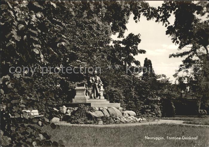 Neuruppin Fontane Denkmal