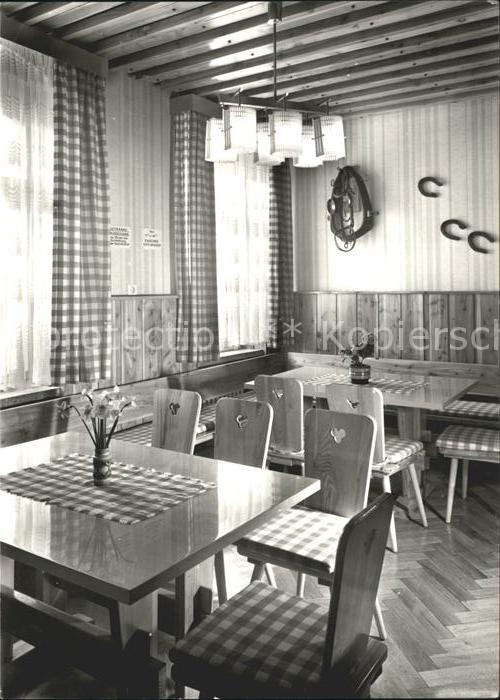 Schnarrtanne Ferienheim des RAW Zwickau Bauernstube