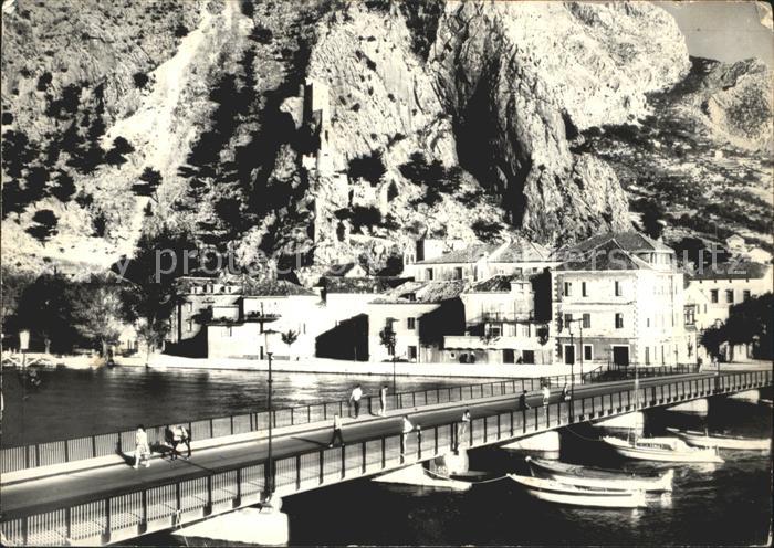 Omis Teilansicht Seebruecke