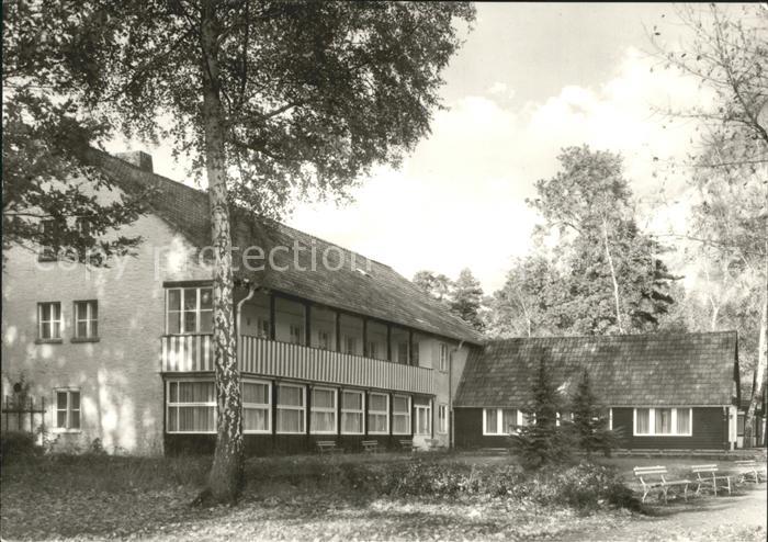 Dolgenbrodt FDGB Erholungsheim Erich Gentsch