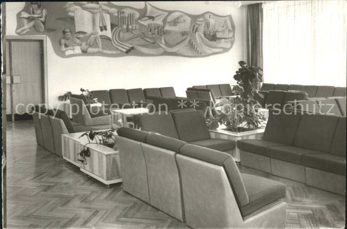 Fichtelberg Oberwiesenthal FDGB Erholungsheim Am Fichtelberg Lesesaal