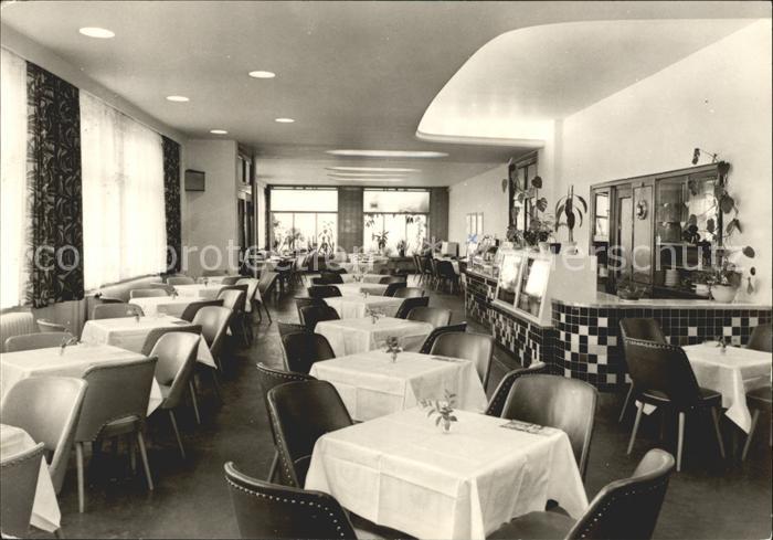 Kuehlungsborn Ostseebad FDGB Erholungsheim Jochen Weigert Cafe