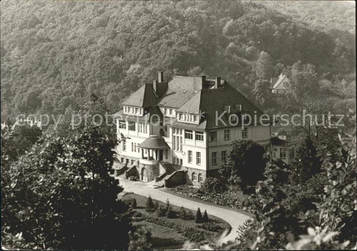 Gernrode Harz FDGB Erholungsheim Stubenberg