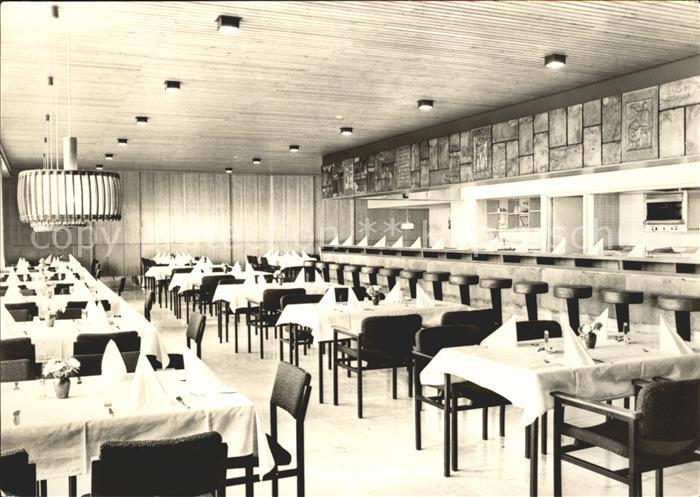 Oberwiesenthal Erzgebirge HO Gaststaette Fichtelberghaus Grillrestaurant mit Gri