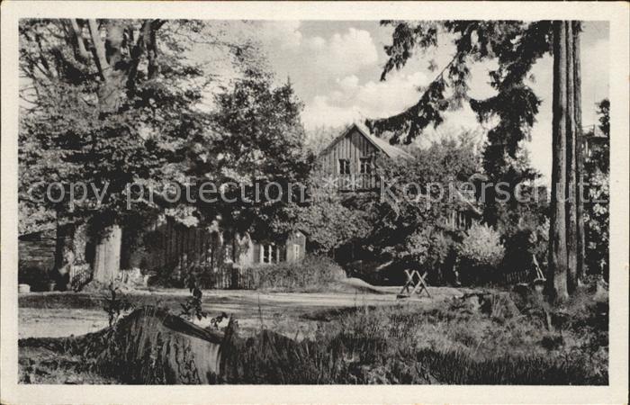 Gernrode Harz Berggasthaus Viktorshoehe