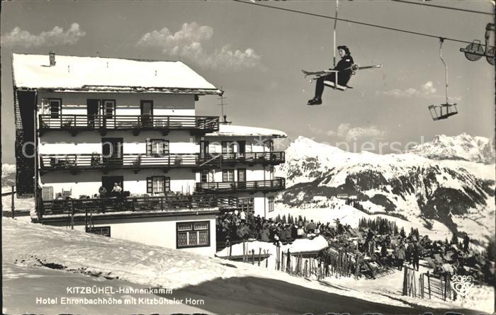 Kitzbuehel Tirol Hahnenkamm Hotel Ehrenbachhoehe Kitzbueheler Horn