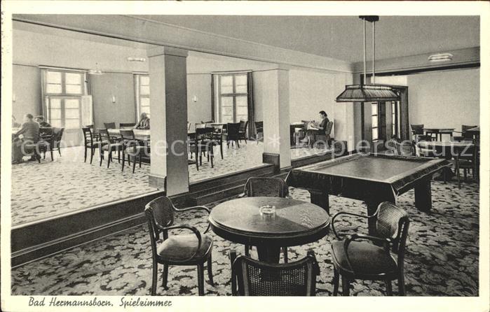 Bad Hermannsborn Kurhaus Spielzimmer