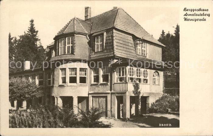 Wernigerode Harz Berggasthaus Armeleuteberg