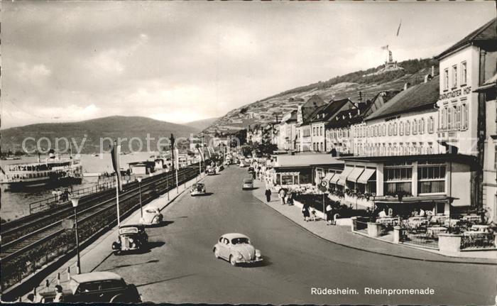 Ruedesheim Rhein Rheinpromenade
