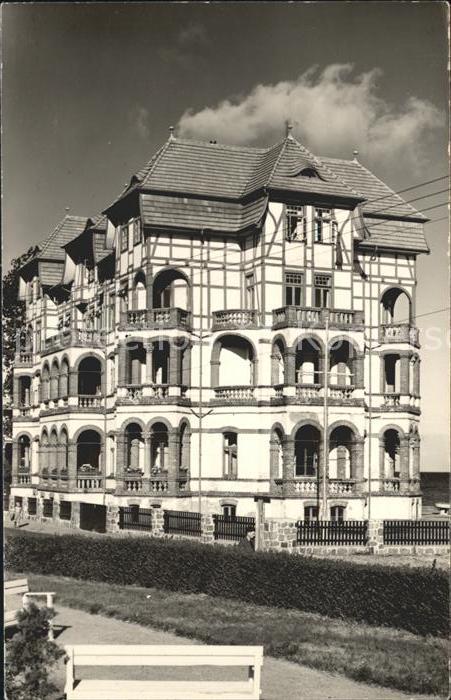 Kuehlungsborn Ostseebad Kindererholungsheim Seeschloesschen