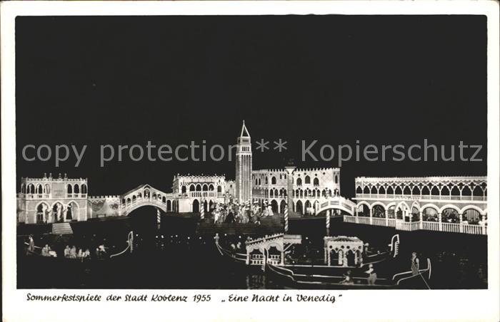 Koblenz Rhein Sommerfestspiele Eine Nacht in Venedig