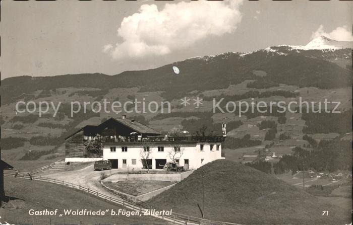 Fuegen Gasthof Waldfriede