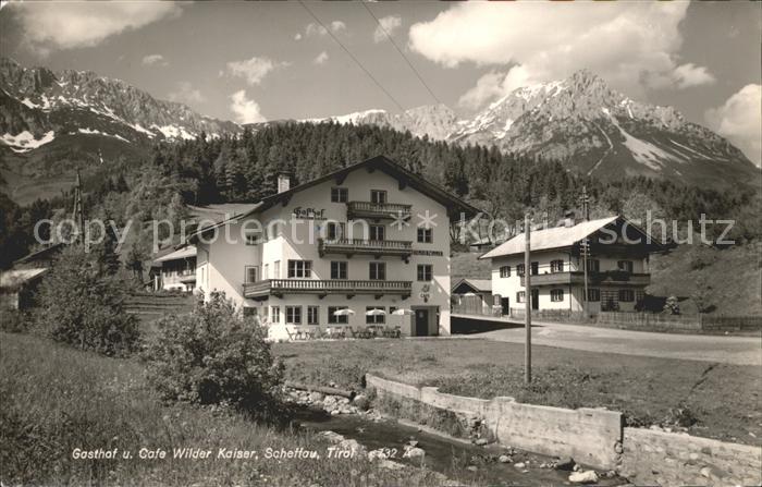 Scheffau Wilden Kaiser Gasthof-Cafe Wilder Kaiser