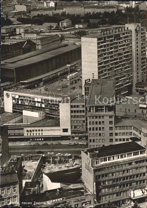 BERLIN  CITY Neues Zooviertel Fliegeraufnahme