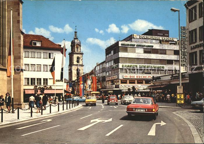 Heilbronn Neckar Hafenmarktturm