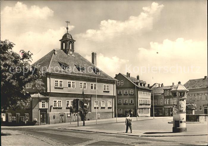 Waltershausen Gotha Markt Rathaus