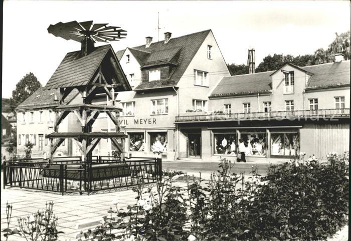 Raschau Parkanlage Haus der Volkskunst