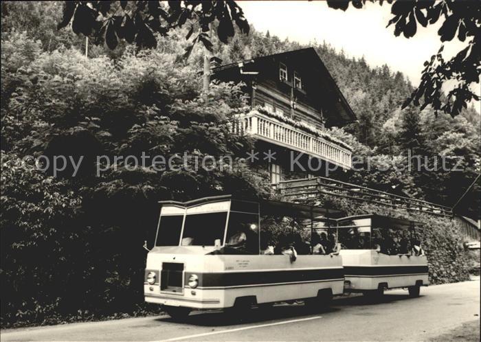 Schwarzburg Thueringer Wald Schwarza-Express Schweizerhaus