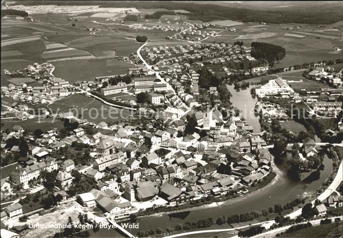 Regen Fliegeraufnahme