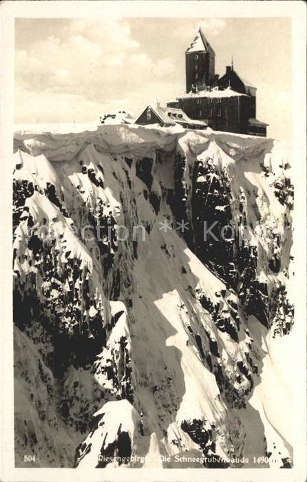 Riesengebirge Krkonose Karkonosze Die Schneegrubenbaude