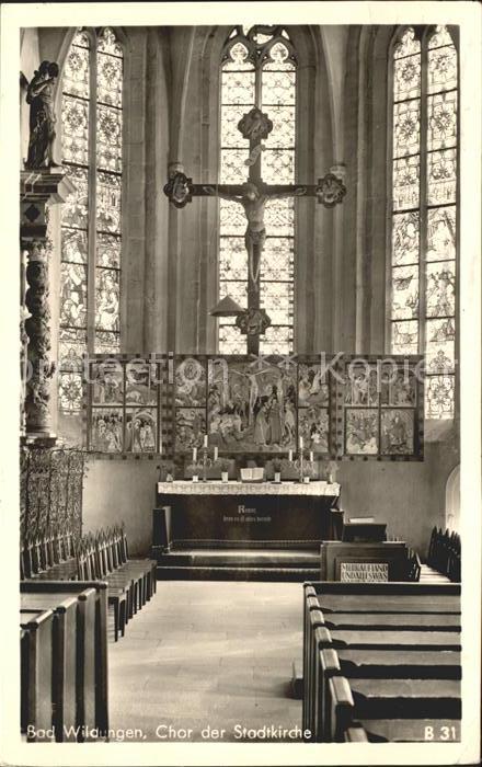 Bad Wildungen Chor der Stadtkirche