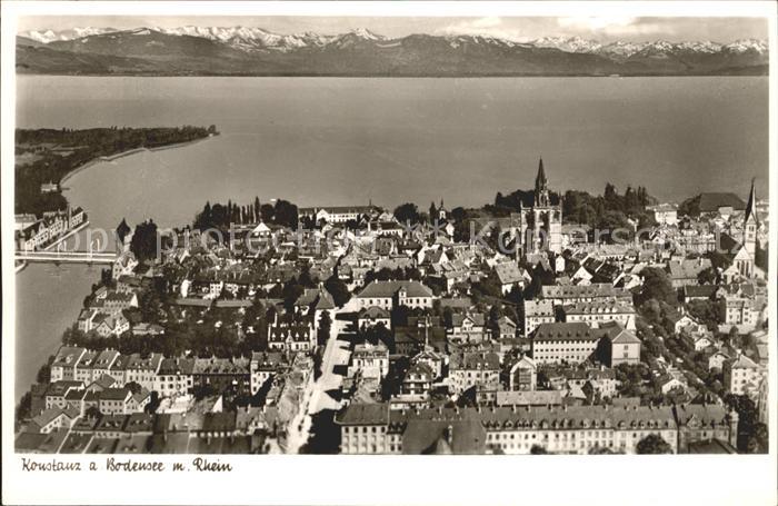 Konstanz Bodensee mit Rhein
