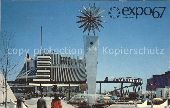 Montreal Quebec Expo67 Pavillon de la France