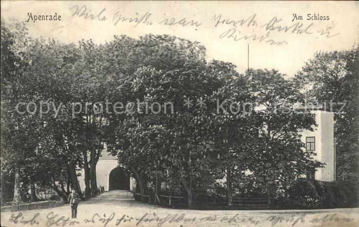 Apenrade Aabenraa Am Schloss