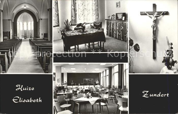 Zundert Huize Elisabeth Kircheninneres Zimmer Speisesaal Kruzifix
