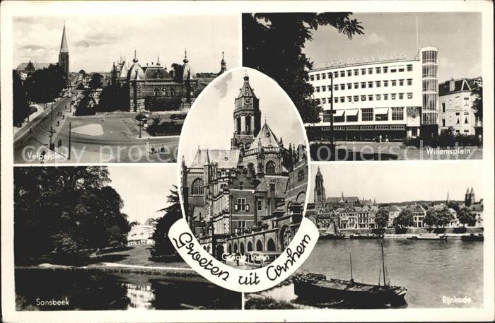 Arnhem Velperplein Willemsplein Sonsbeek Rijnkode Groote Toren