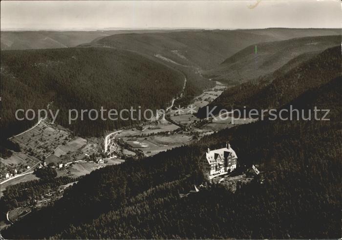 Wildbad Schwarzwald Sommerberghotel mit Blick ins Enztal