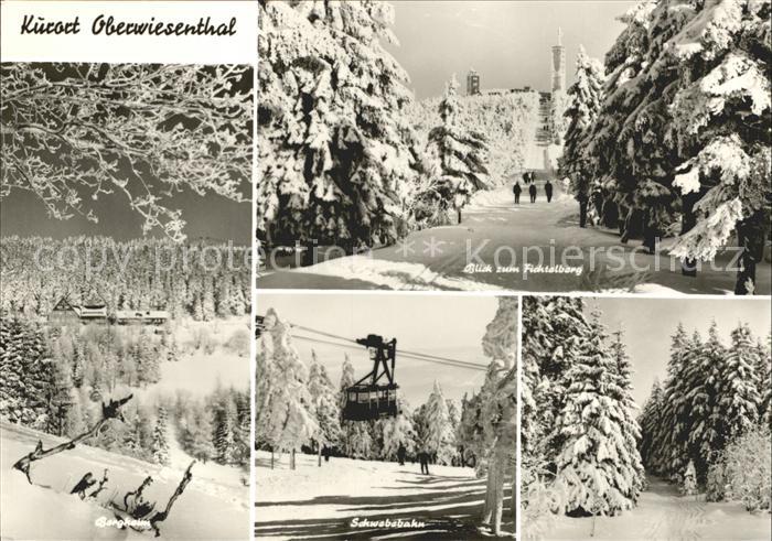 Oberwiesenthal Erzgebirge Bergheim Fichtelberg Schwebebahn