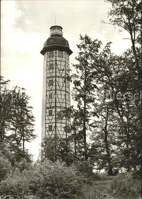 Sondershausen Thueringen Aussichtsturm auf dem Possen