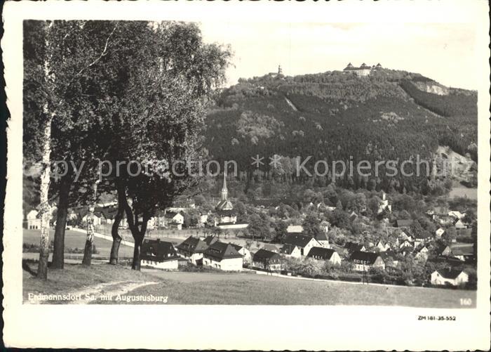 Erdmannsdorf Augustusburg Panorama