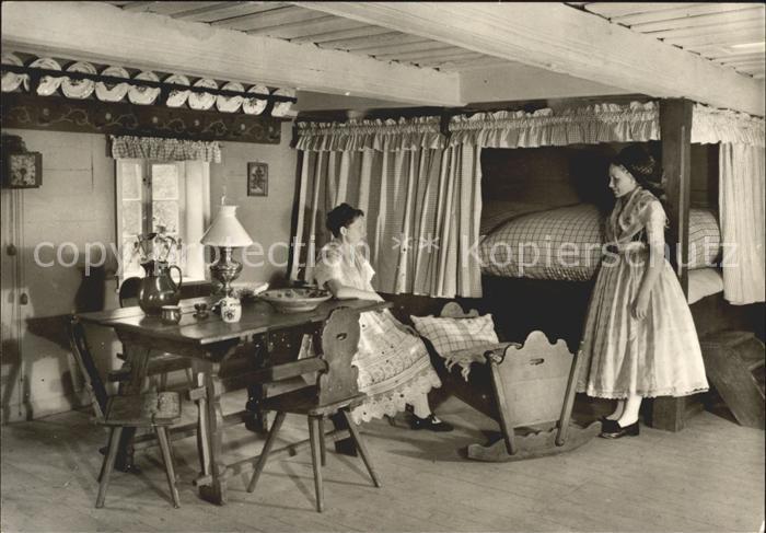 Luebbenau Spreewald OT Lehde Sorbische Bauernstube im Museum