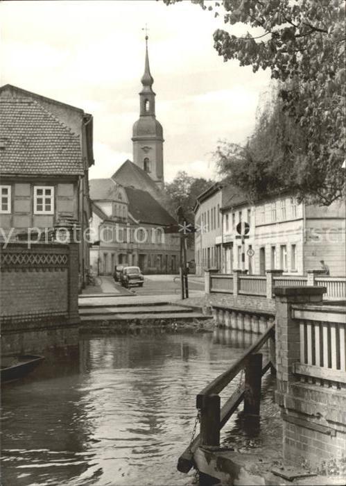 Luebbenau Spreewald Hafeneck Kirche