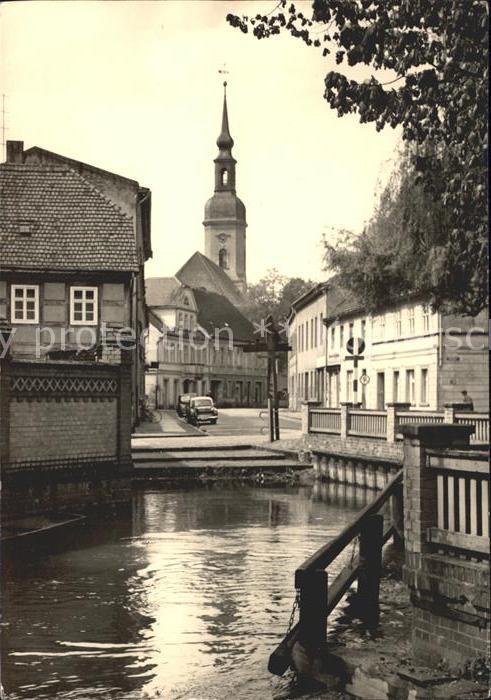 Luebbenau Spreewald Hafenecke Kirche